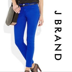 J Brand Skinny Royal Blue Jeans- Women’s 28
